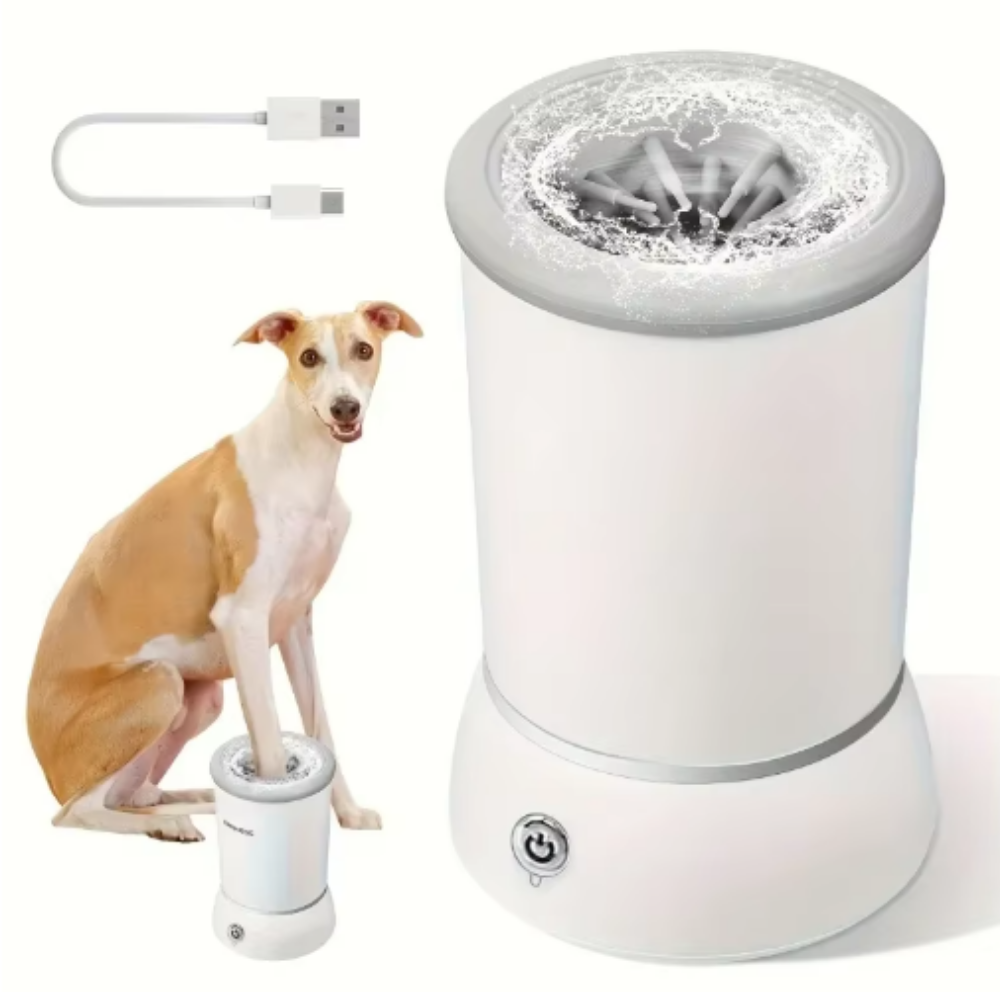 Automated Pet Paw Cleaner