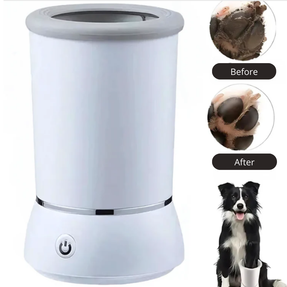 Automated Pet Paw Cleaner